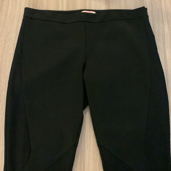 Ted Baker Mesh Panel Skinny Pant Legging Size 4 Black - Picture 6 of 9